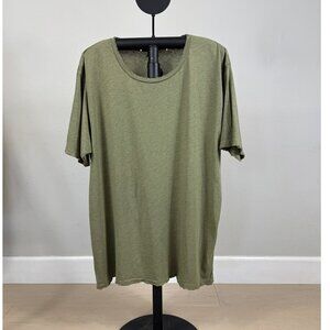 Alternative Apparel Unisex Distressed Green T-Shirt